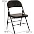 Carnegy Avenue Black Metal Folding Chair (2-Pack)