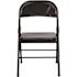 Carnegy Avenue Black Metal Folding Chair (2-Pack)
