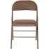 Carnegy Avenue Beige Metal Folding Chair (2-Pack)