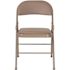 Carnegy Avenue Gray Metal Folding Chair (2-Pack)
