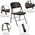 Carnegy Avenue Black Metal Folding Chair (2-Pack)