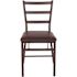 Flash Furniture Brown Metal Folding Chair (2-Pack)