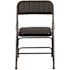 Flash Furniture Black Patterned Metal Folding Chair (2-Pack)