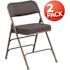 Flash Furniture Gray Metal Folding Chair (2-Pack)