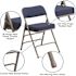 Flash Furniture Navy Metal Folding Chair (2-Pack)