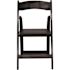 Flash Furniture Black Wood Folding Chair (4-Pack)