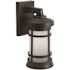 LiteCo Black Craftsman Style Outdoor Wall Mount Lantern