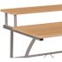 Flash Furniture 28 in. Rectangular Maple Computer Desks with Storage