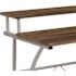 Flash Furniture 28 in. Rectangular Rustic Walnut Computer Desks with Storage