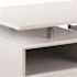 Carnegy Avenue 47.25 in. White Rectangular 3 -Drawer Computer Desk with Keyboard Tray