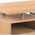 Carnegy Avenue 47.25 in. Maple Rectangular 3 -Drawer Computer Desk with Keyboard Tray