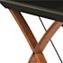Carnegy Avenue 83.3 in. L-Shaped Black/Brown Computer Desks with Keyboard Tray