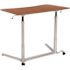 Carnegy Avenue 37.4 in. Rectangular Cherry/Silver Standing Desks with Adjustable Height