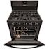 Frigidaire 30 in. 5.0 cu. ft. 5-Burner Gas Range with Manual Clean in Black