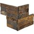 MSI Natural Earth Ledger Corner 6 in. x 6 in. Splitface Slate Wall Tile (2.5 sq. ft./ Case)