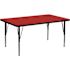 Carnegy Avenue Red Activity Table