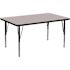 Carnegy Avenue Gray Activity Table