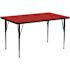 Carnegy Avenue Red Activity Table
