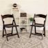 Carnegy Avenue Red Mahogany Resin Folding Chair (Set of 4)