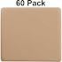 Carnegy Avenue Beige Metal Replacement Seat for Folding Chair (Set of 60)