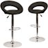 Carnegy Avenue 40.75 in. Black Bar Stool (Set of 2)