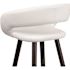 Carnegy Avenue 33.25 in. White Bar Stool (Set of 2)