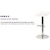 Carnegy Avenue 34 in. White Bar Stool (Set of 2)