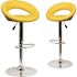 Carnegy Avenue 40.75 in. Yellow Bar Stool (Set of 2)