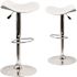 Carnegy Avenue 33.25 in. White Bar Stool (Set of 2)