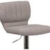 Carnegy Avenue 43 in. Gray Fabric Bar Stool (Set of 2)