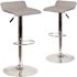 Carnegy Avenue 35.25 in. Gray Bar Stool (Set of 2)