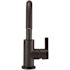 Gerber Amalfi Single Hole Single-Handle Bathroom Faucet with 50/50 Touch Down Drain Included 1.2 GPM in Satin Black
