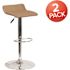 Carnegy Avenue 32 in Cappuccino Bar Stool (Set of 2)