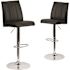 Carnegy Avenue 33.5 in Black Bar Stool (Set of 2)