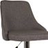 Carnegy Avenue 32.5 in Dark Gray Fabric Bar Stool (Set of 2)