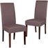 Carnegy Avenue Light Gray Fabric Dining Chairs (Set of 2)