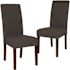 Carnegy Avenue Gray Fabric Dining Chairs (Set of 2)