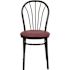 Carnegy Avenue Burgundy Restaurant Chairs (Set of 2)