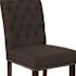 Carnegy Avenue Brown Fabric Dining Chairs (Set of 2)