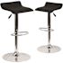 Carnegy Avenue 31.25 in. Black Bar stool (Set of 2)