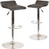 Carnegy Avenue 32 in. Black Bar stool (Set of 2)