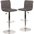 Carnegy Avenue 33 in. Gray Bar stool (Set of 2)