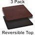 Carnegy Avenue Black/Mahogany Table Top (Set of 3)