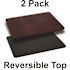 Carnegy Avenue Black/Mahogany Table Top (Set of 2)