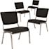Carnegy Avenue Black Fabric Bariatric Fabric Side Chair (Set of 4)
