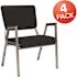Carnegy Avenue Black Fabric Bariatric Fabric Side Chair (Set of 4)