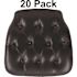 Carnegy Avenue Black Chair Pad (Set of 20)