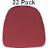 Carnegy Avenue Burgundy Chair Pad (Set of 22)