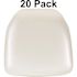 Carnegy Avenue Ivory Vinyl Chair Pad (Set of 20)