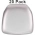 Carnegy Avenue Silver Vinyl Chair Pad (Set of 20)